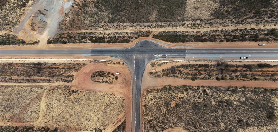 Wonmunna Mine site intersection