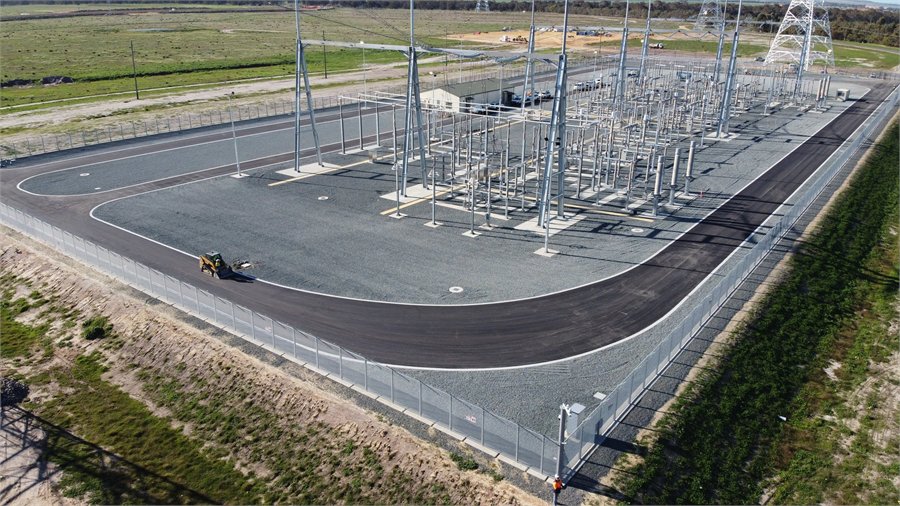 Yandin Wind Farm substation earthworks