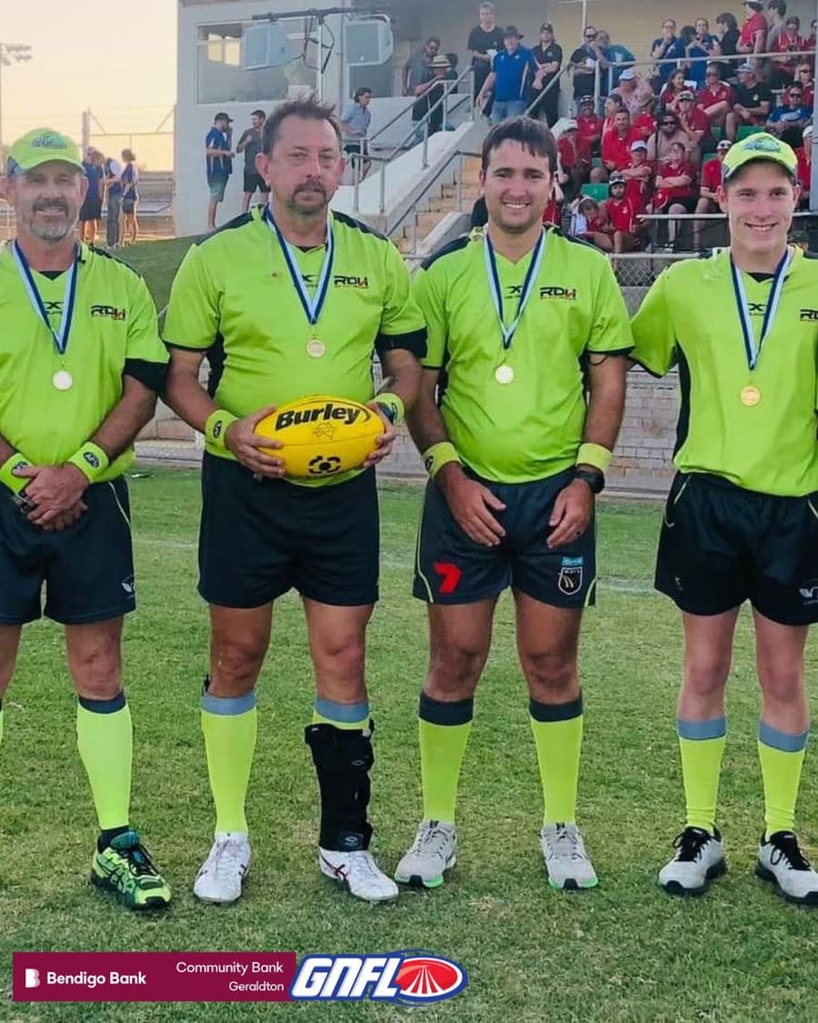 GNFL Umpire Shirts 3 year sponsorship commitment