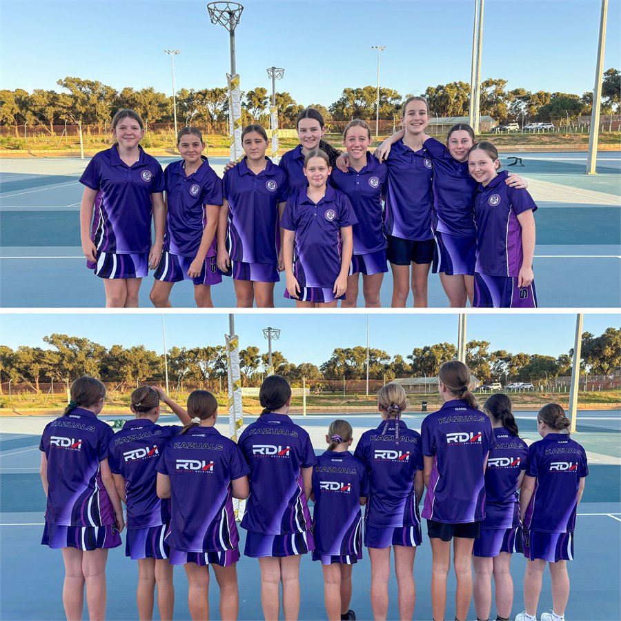 RDH sponsored the Kazuals Netball Junior Team 7 in 2025
