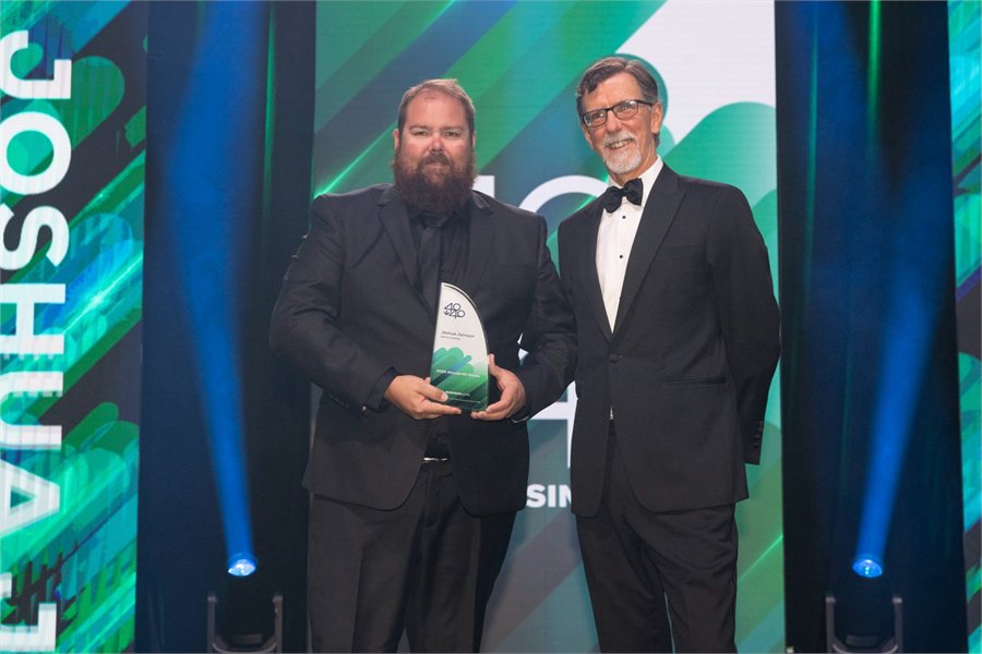 RDH Founder and Director Josh Johnson wins 40 Under 40 Award