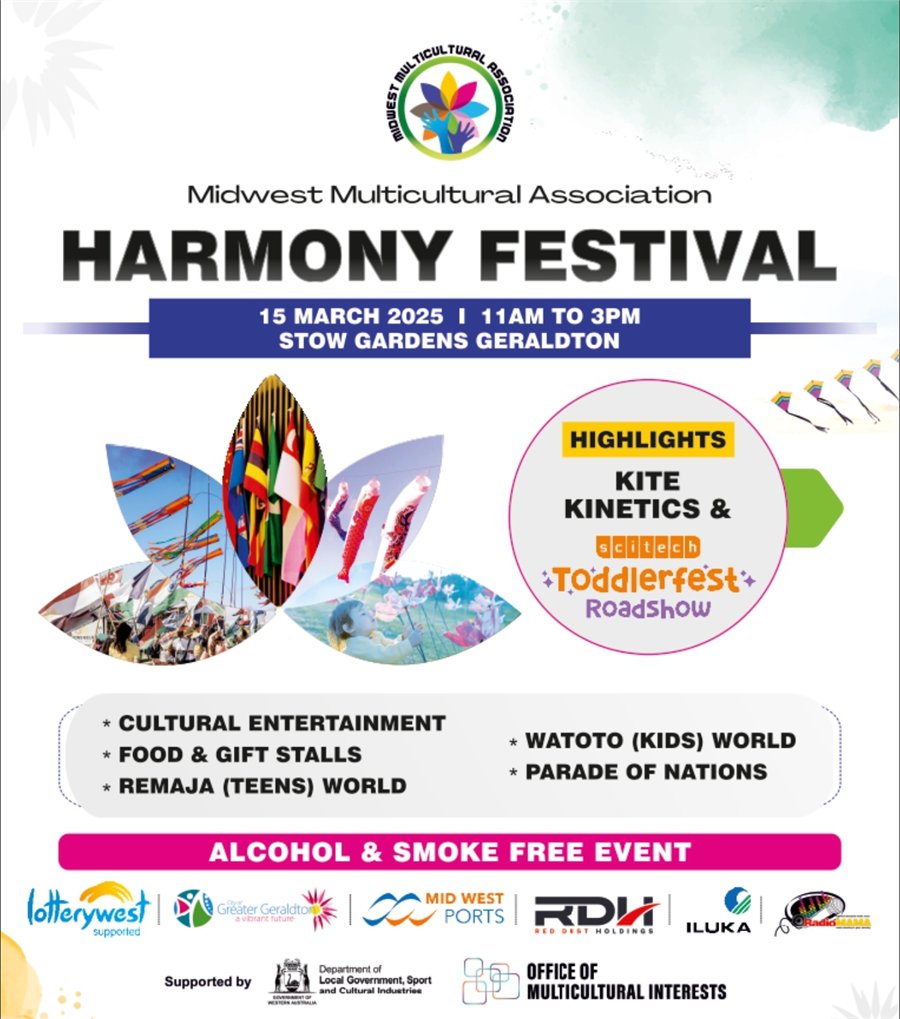 Supporting the Midwest Multicultural Association and the Harmony Festival in 2025