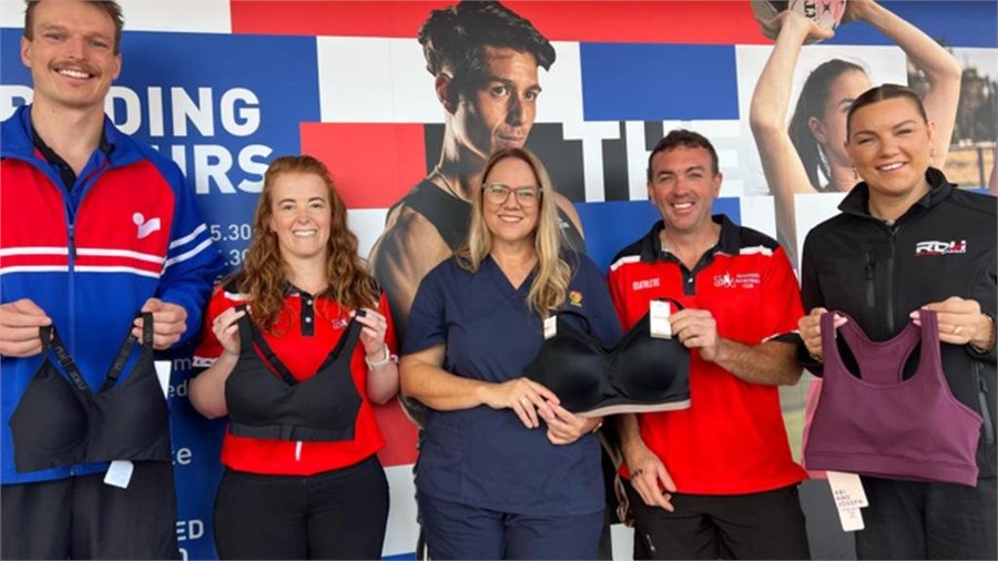 RDH sponsor 162 sports bras for female basketball players