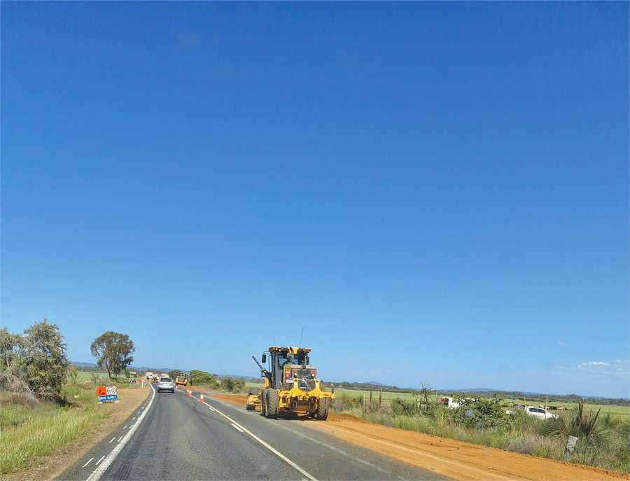 South Western Highway shoulder improvement and sealing