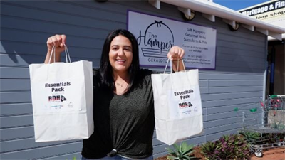 Essentials packs for vulnerable families during the first Covid lockdown